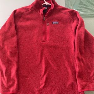 Patagonia 1/4 zip Fleece Better Sweater pullover.